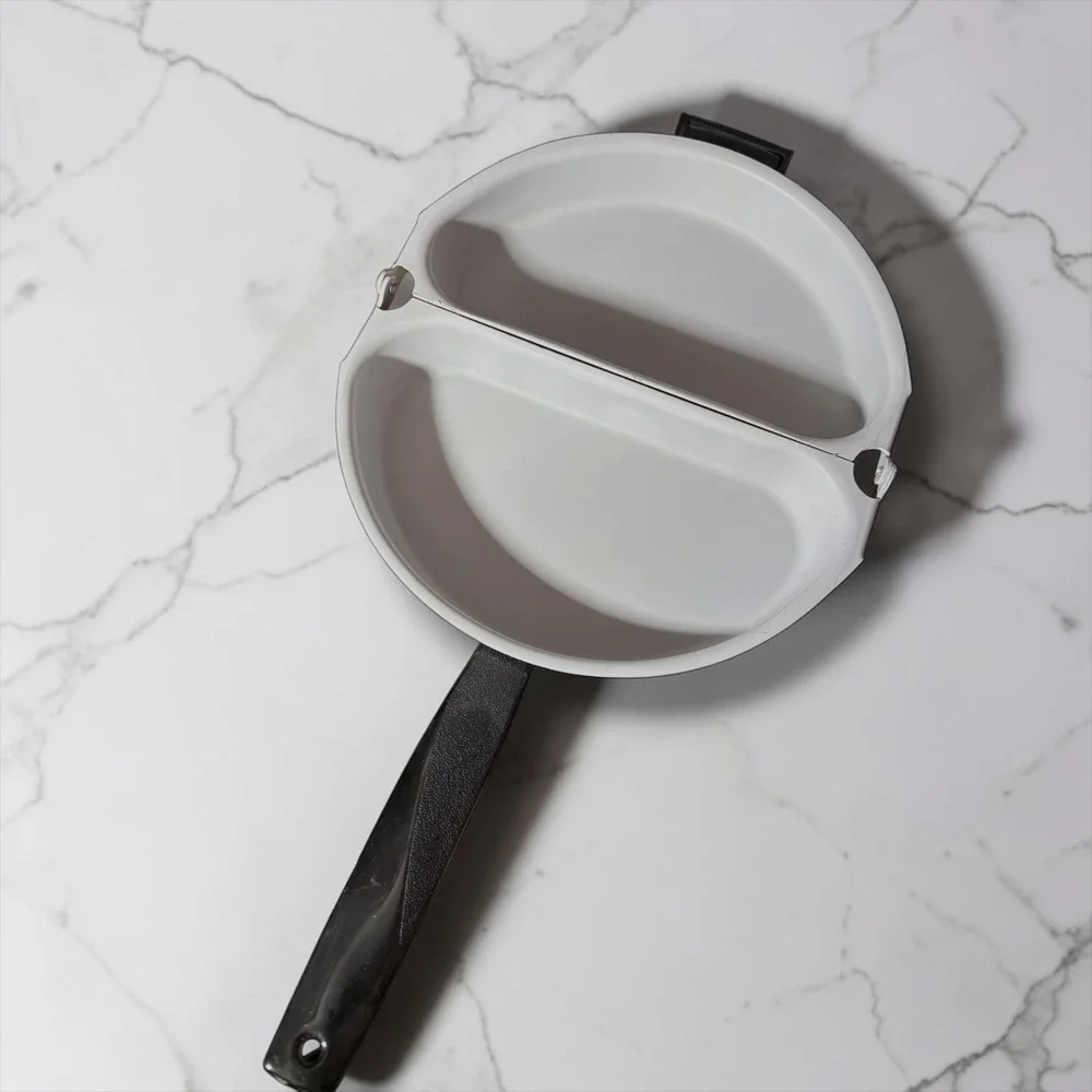 Vintage Nordic Ware Good Morning Rooster Folding Omelet Pan Skillet